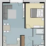 Modern 2-room Near Tauron Arena & Expo, Ac, Free Parking Appartement *