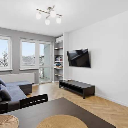 Modern 2-room Near Tauron Arena & Expo, Ac, Free Parking